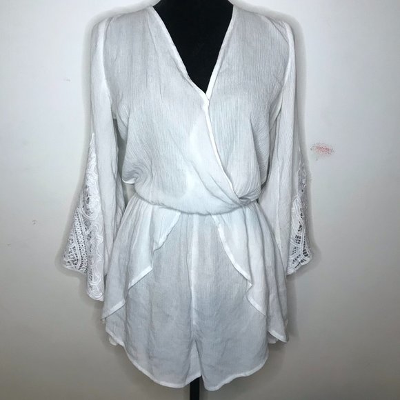 Pants - white romper